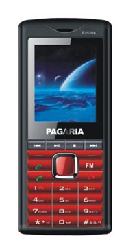 Pagaria P2520A Red Mobile Price Image of Pagaria P2520A Red Mobile