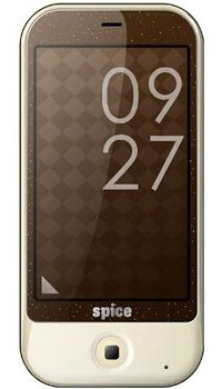 Image of Spice Mobile M 6700 Cappuccino Mobile