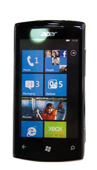 Image of Acer Mobile W4 Mobile