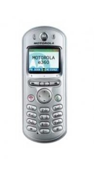 Image of Motorola E360 Mobile