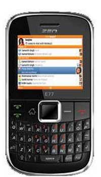 Zen Mobile E77 Mobile Price Image of Zen Mobile E77 Mobile